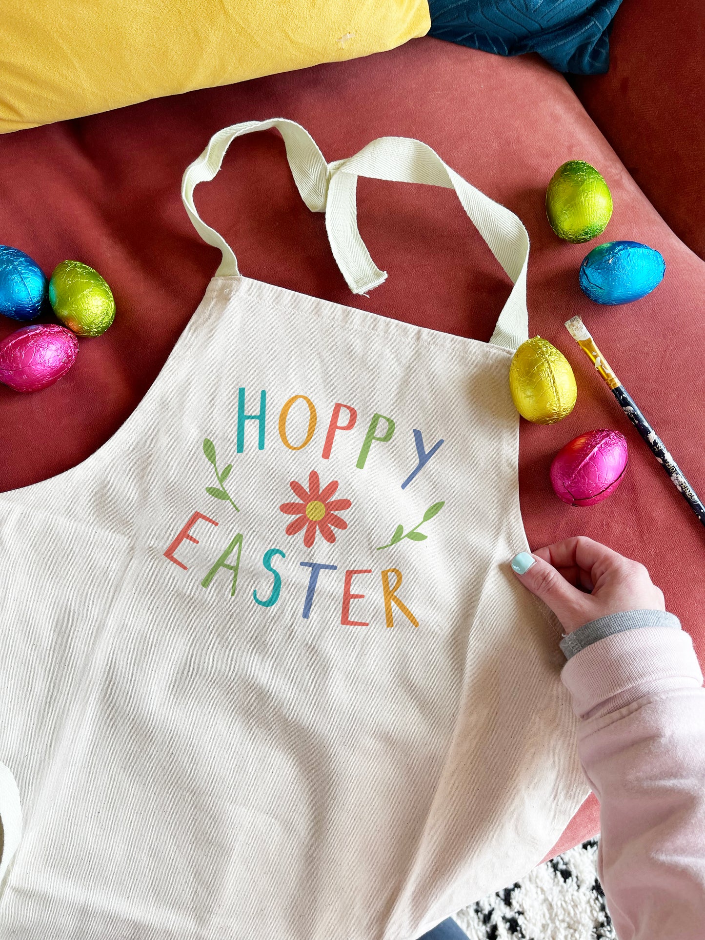 Hoppy Easter Children's Apron - Ruby and Rafe