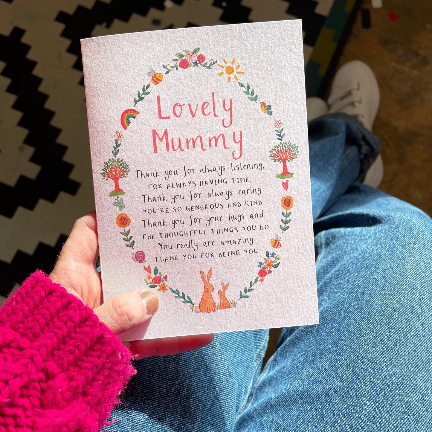 Personalised Wish For Mum Mummy Mother Card - Ruby and Rafe