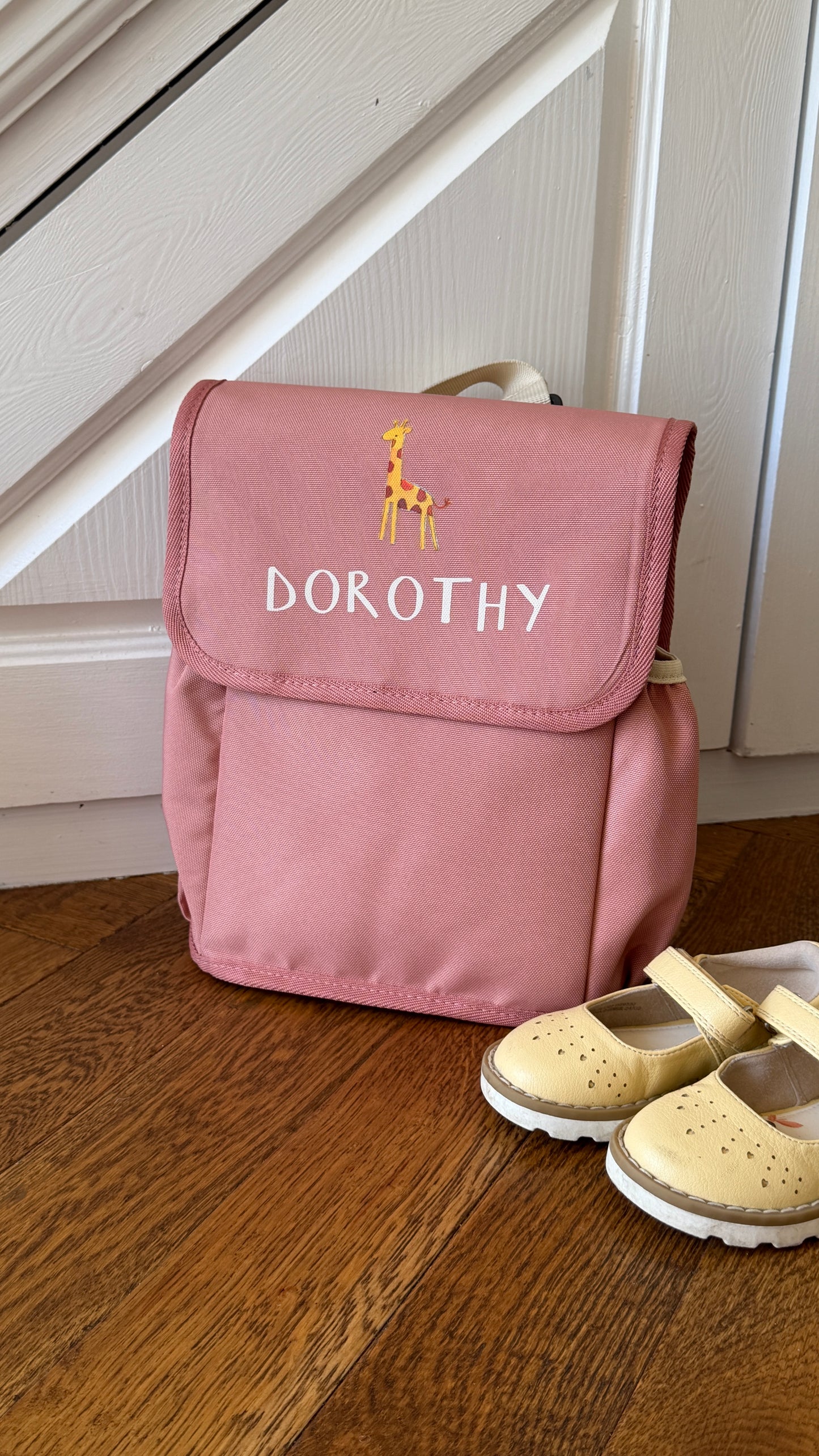 Children's Personalised Name and Animal Snack Bag
