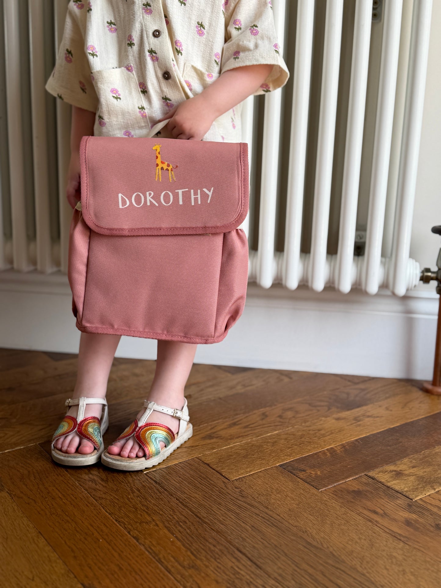 Children's Personalised Name and Animal Snack Bag