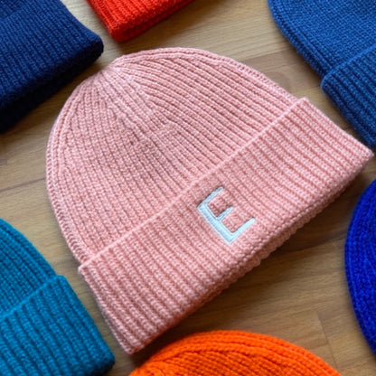 Junior Personalised Embroidered Beanie Hat