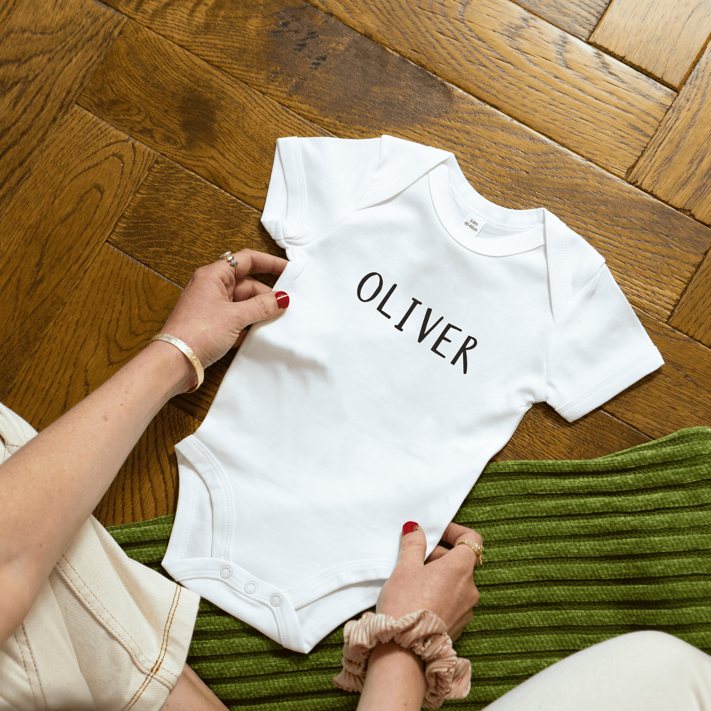 Personalised Name or Text Babygrow