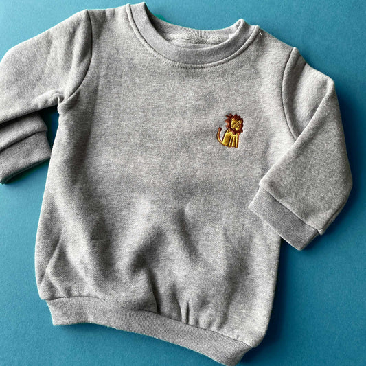 Personalised Lion Sweatshirt