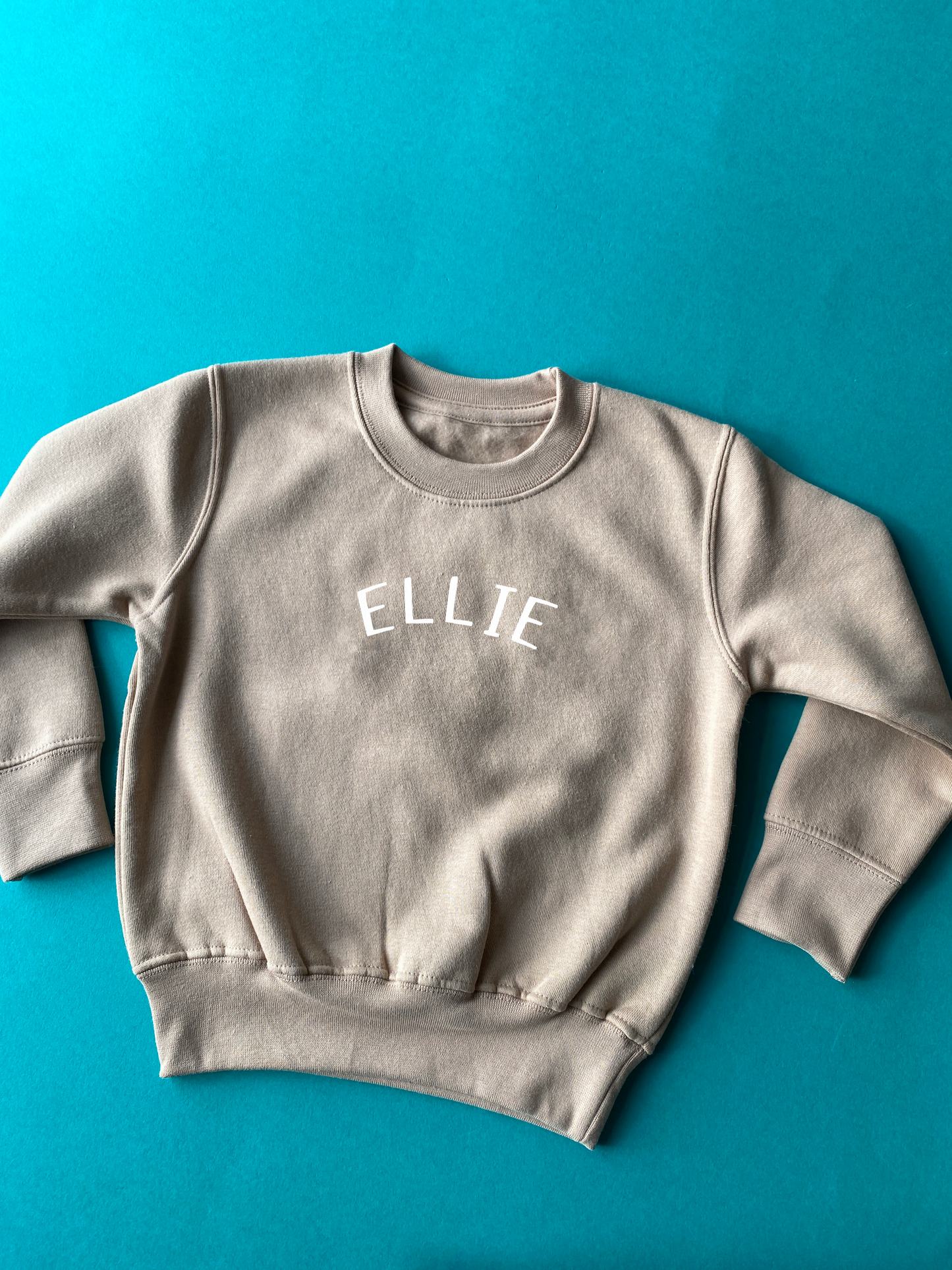 Children's Printed Personalised Name Sweatshirt
