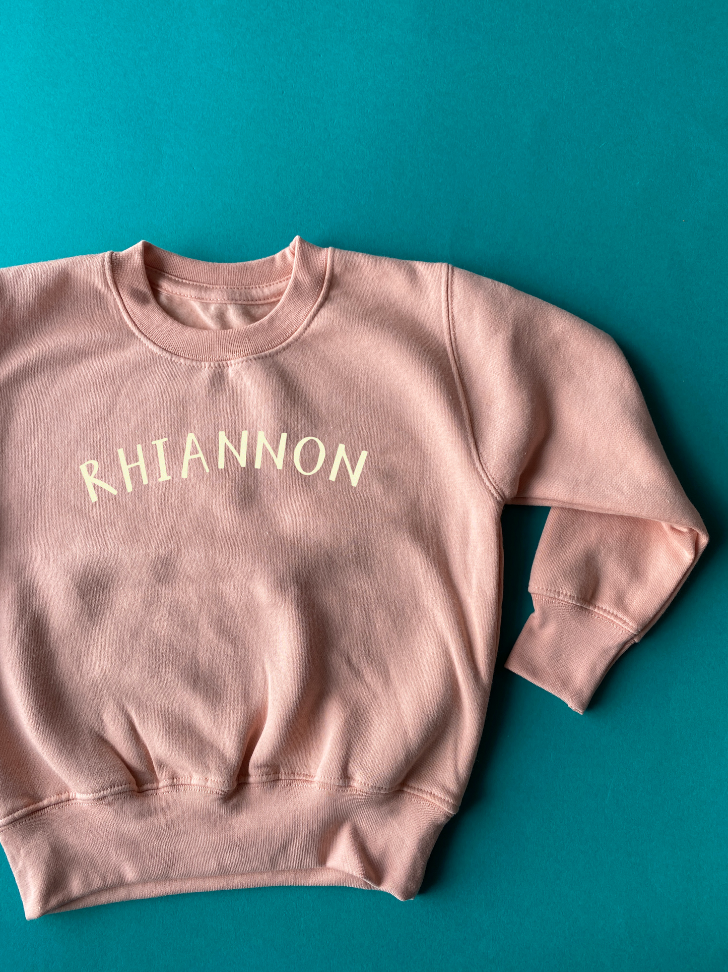 Children's Printed Personalised Name Sweatshirt