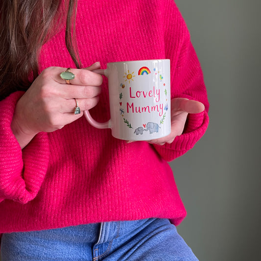 Lovely Mummy Verse Mug - Ruby and Rafe