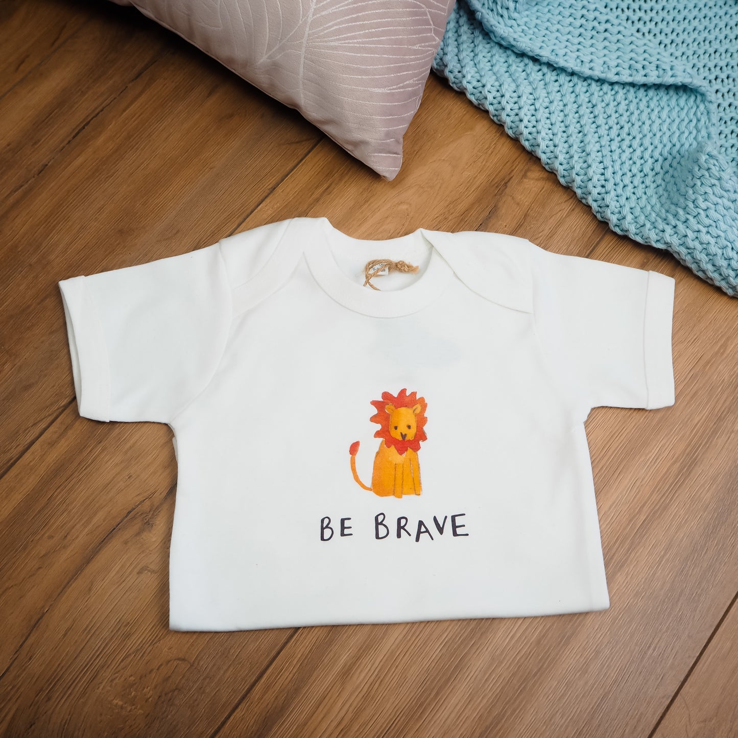 'Be Brave' Lion Babygrow - Ruby and Rafe