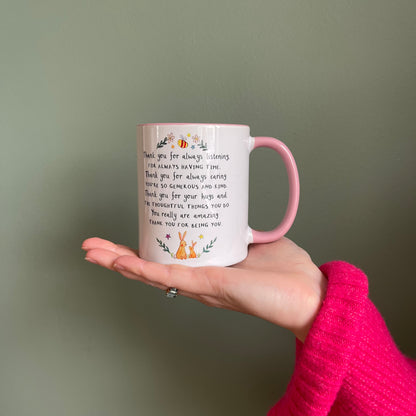 Lovely Mummy Verse Mug - Ruby and Rafe