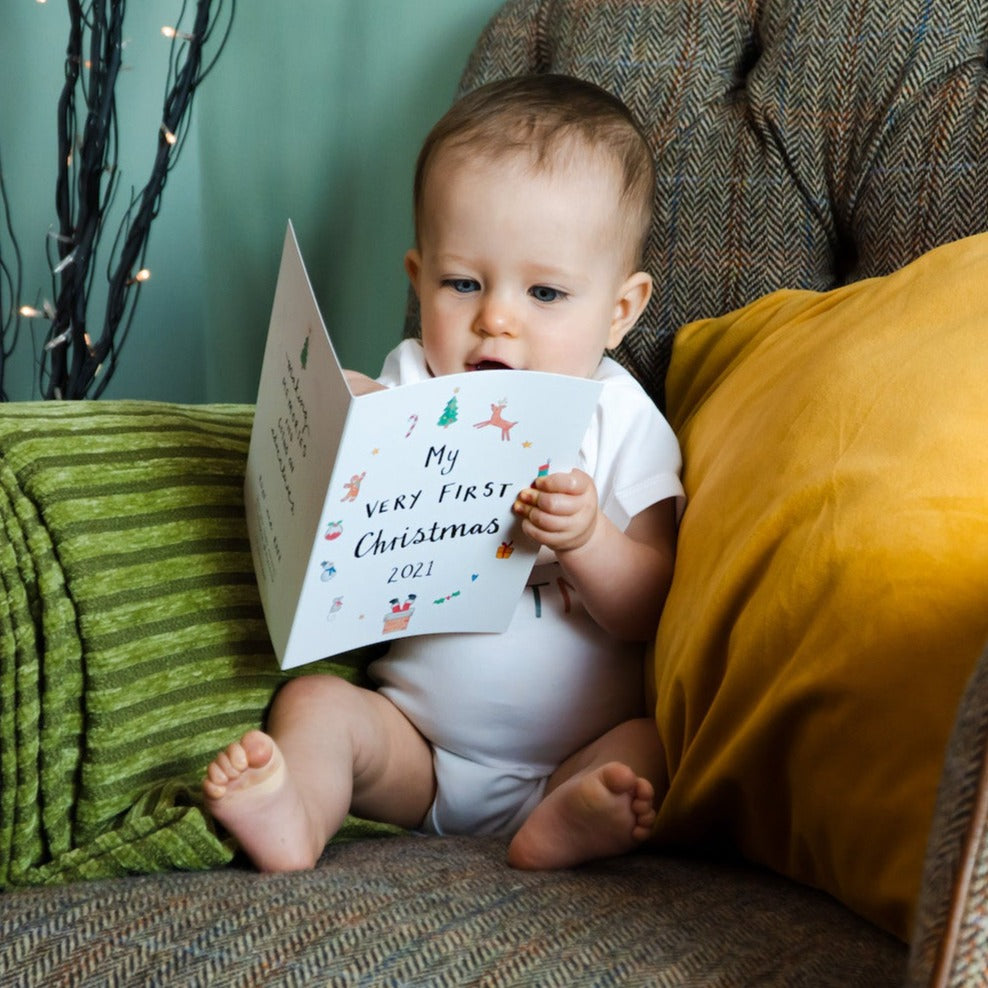 Baby's 'My Very First Christmas' Gift Card - Ruby and Rafe