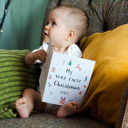 Baby's 'My Very First Christmas' Gift Card - Ruby and Rafe