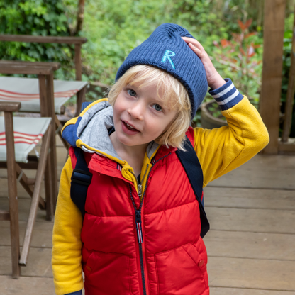 Junior Personalised Embroidered Beanie Hat