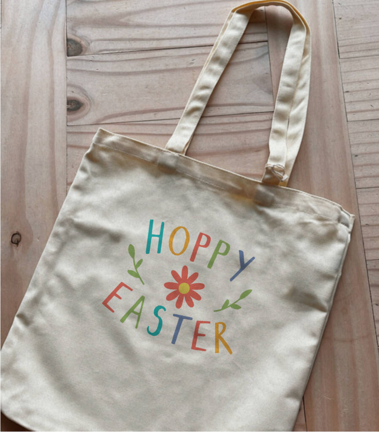 Hoppy Easter Spring Tote Bag - Ruby and Rafe